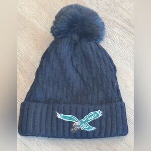 Eagles Beanie with Green Patch